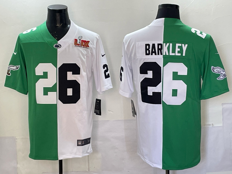 Men 2026 Philadelphia Eagles #26 Barkley green Nike Limited NFL Jersey 0920009->philadelphia eagles->NFL Jersey